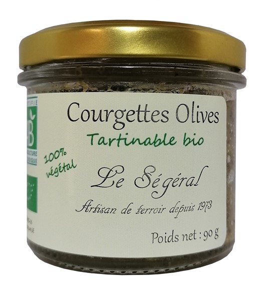 Courgettes Olives bio 90 g