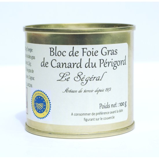 Bloc Foie Gras de Canard Origine France