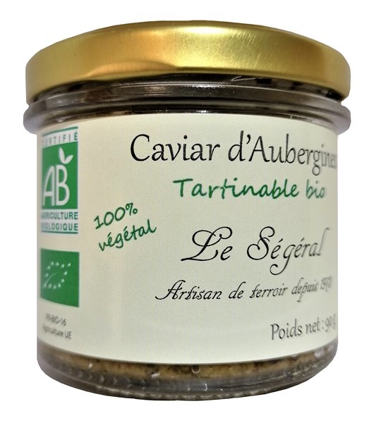 Caviar d'Aubergines bio 90g